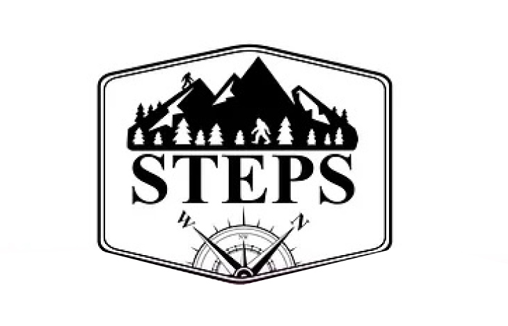 Steps Custom Print Shop Medical Lake Logo