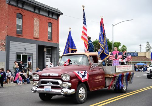 Re*Imagine Medical Lake Founders Day Old Truck